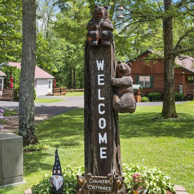 welcome sign
